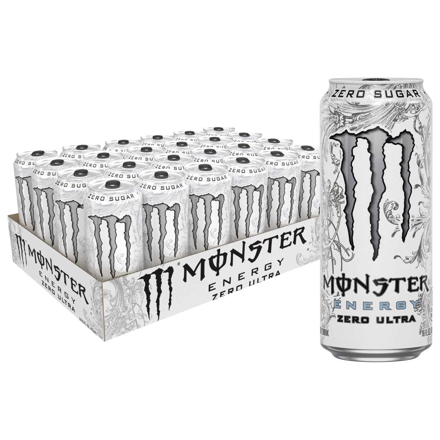 Monster Zero Ultra 16oz Cans 24 Pack