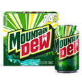 Mountain Dew Citrus Soda 12oz Cans 24 Pack