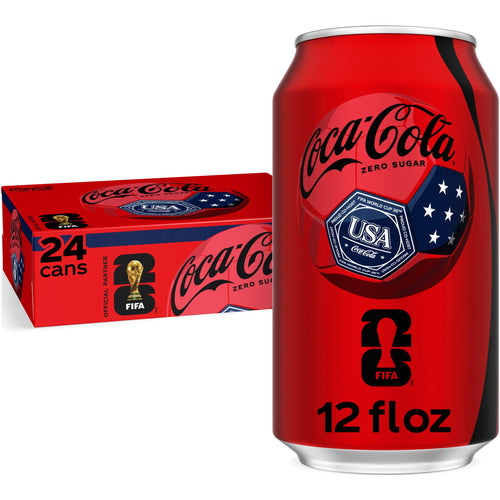 Coca-Cola Zero Sugar 12oz Cans 24 Pack