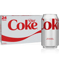Diet Coke 12oz Cans 24 Pack