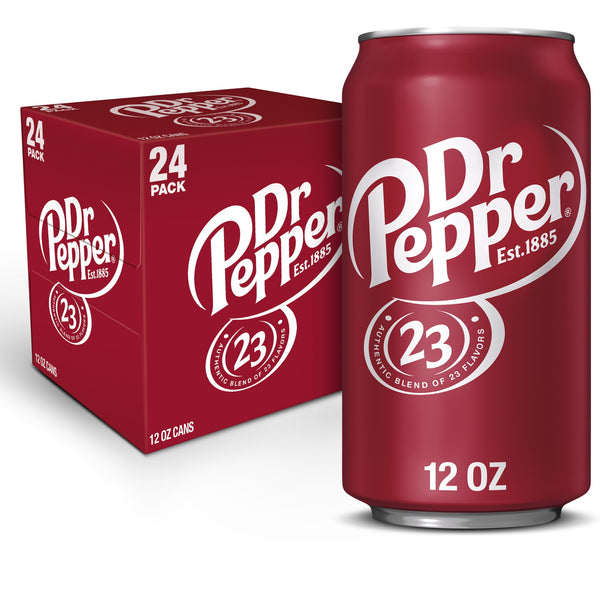 Dr Pepper 12oz Cans 24 Pack