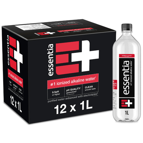 Essentia Ionized Alkaline Water 1L 12 Pack