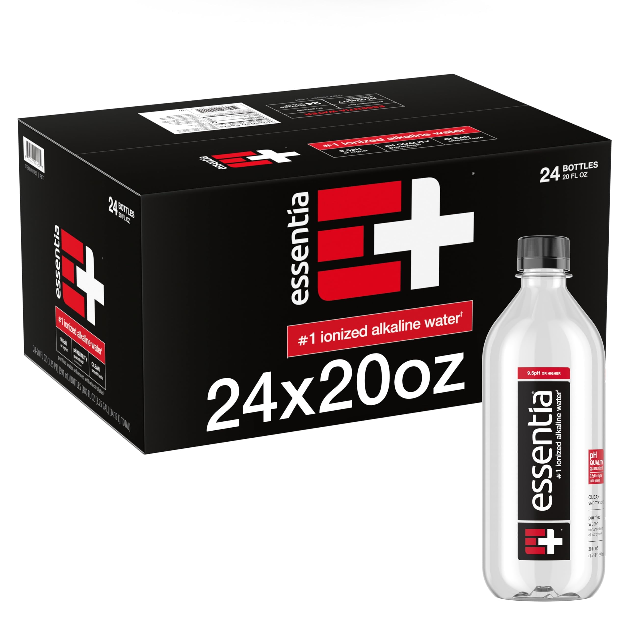 Essentia Enhanced Water 20oz 24 Pack