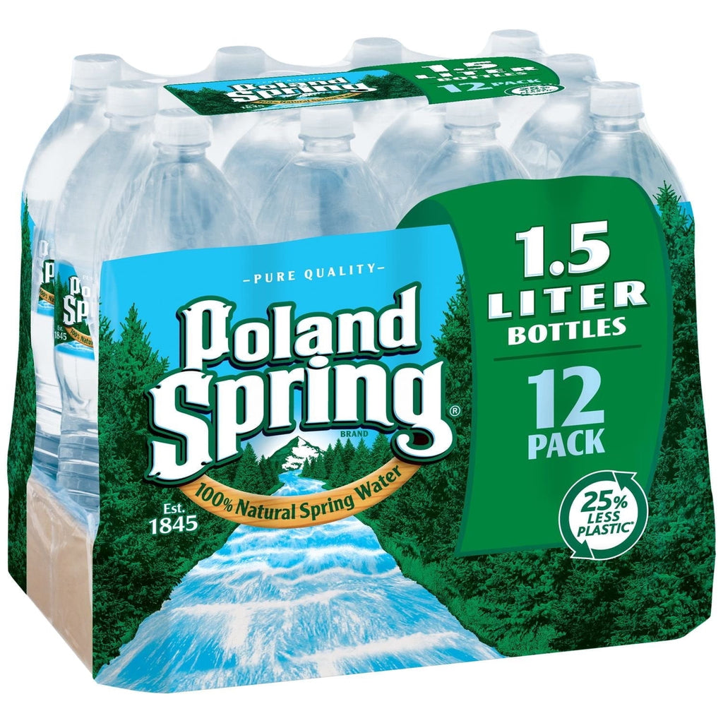 Poland Spring Water 1.5L 12 Pack