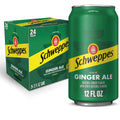 Schweppes Ginger Ale 12oz Cans 24 Pack